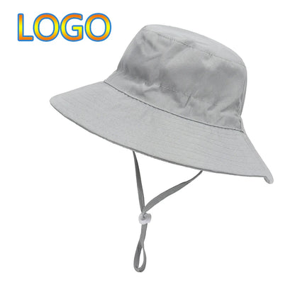 Custom Logo Uv Protection Children Bucket Hat