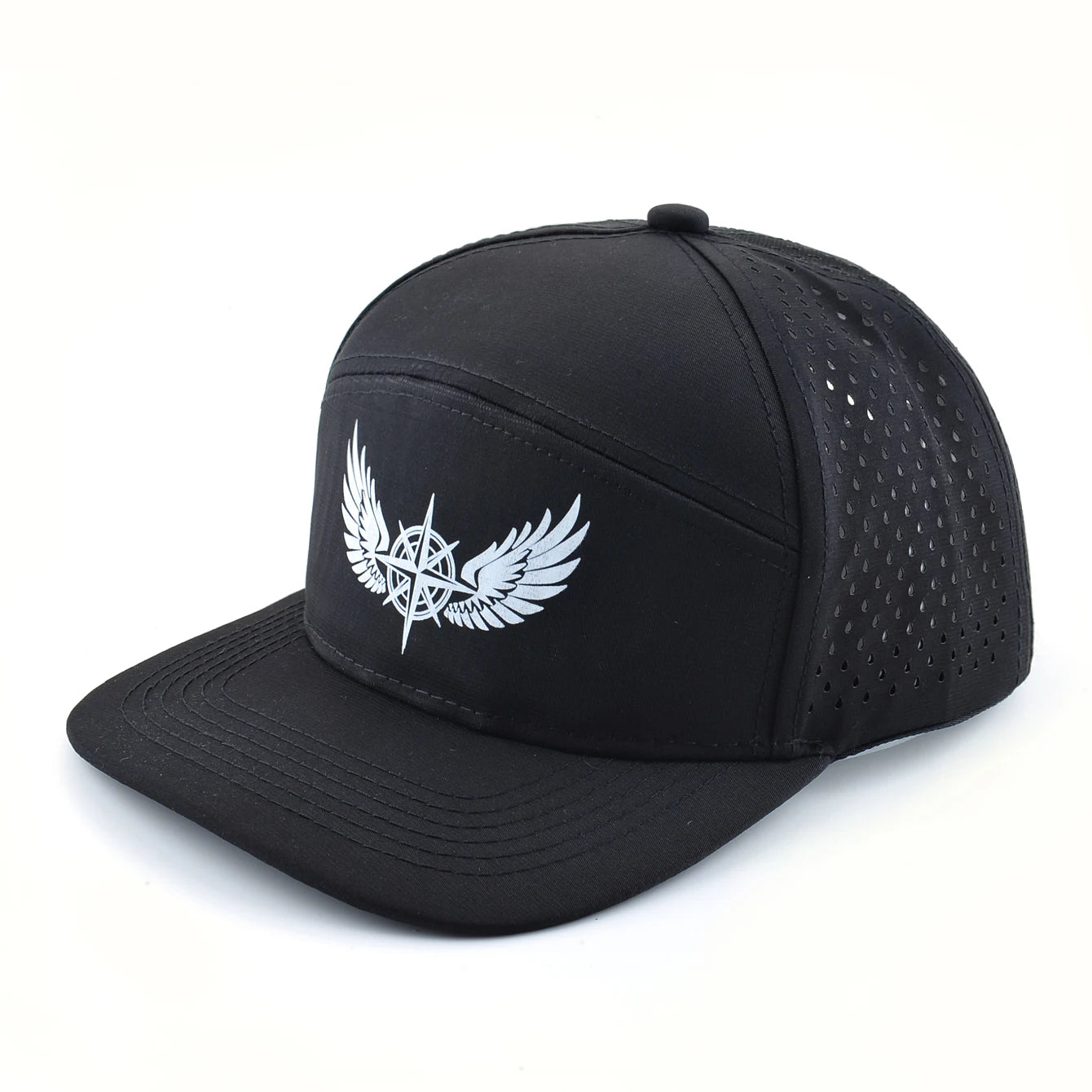 Flat Brim Baseball Cap Men Snapback Hip Hop Cap Women