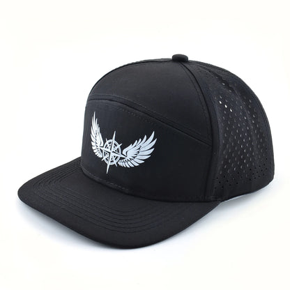 Flat Brim Baseball Cap Men Snapback Hip Hop Cap Women
