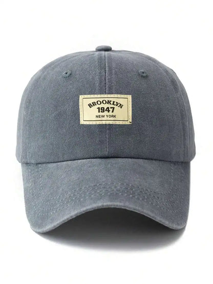 Unisex Washed Denim Baseball Cap Adjustable Casual Hat