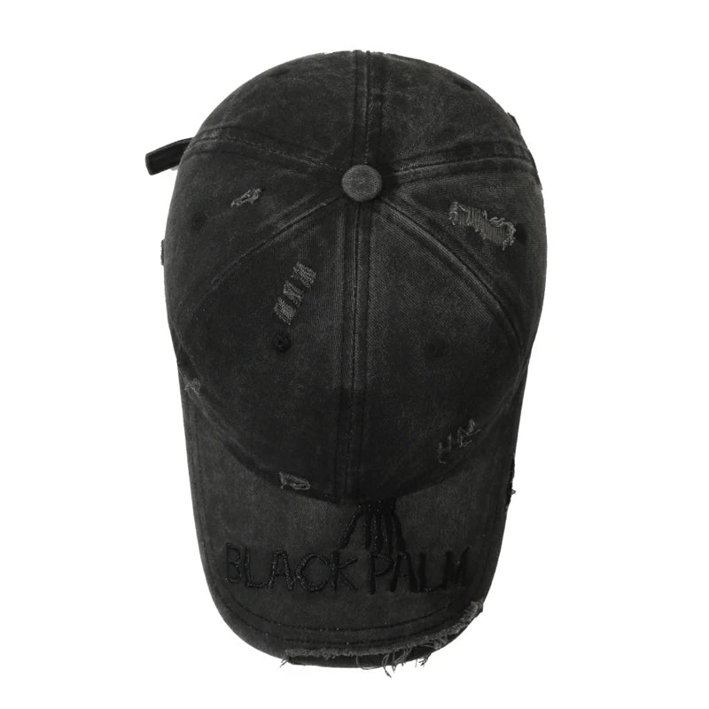Spring–Autumn Faded Distressed American-Style Washed Cap