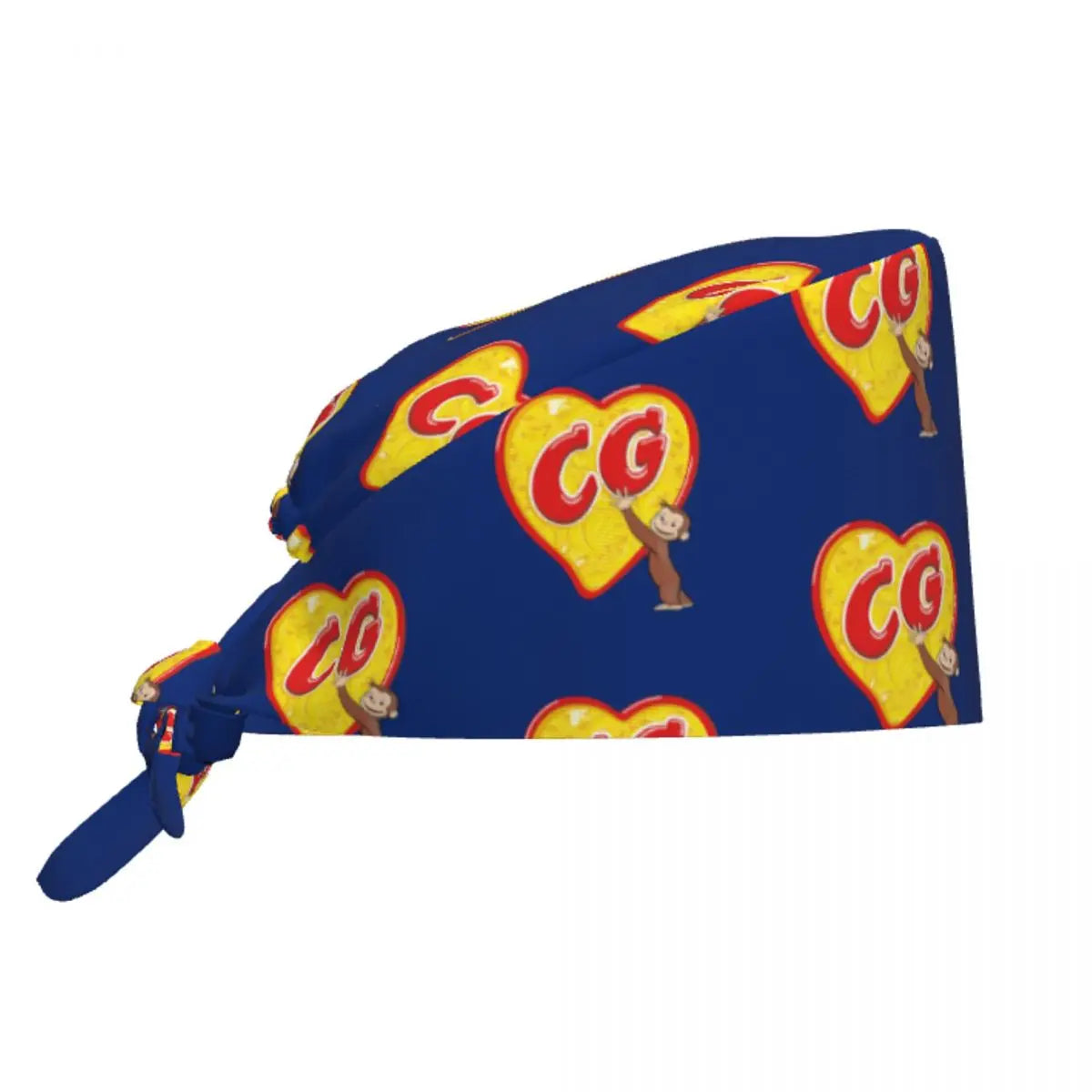 Custom Curious George Is All Heart Cleaning Working Cap Cool Monkey TV Series