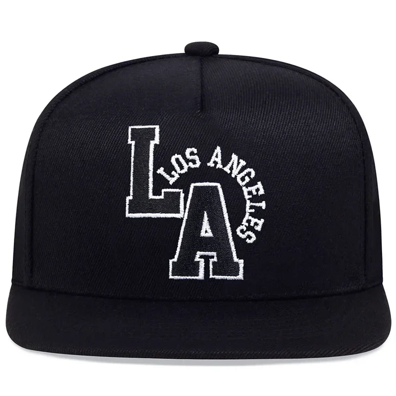 Letter Embroidery Baseball Cap Los Angeles Hip Hop Snapback Hat
