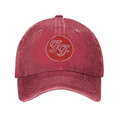 Music F-Foo F-Fighters Band Men Women Baseball Cap