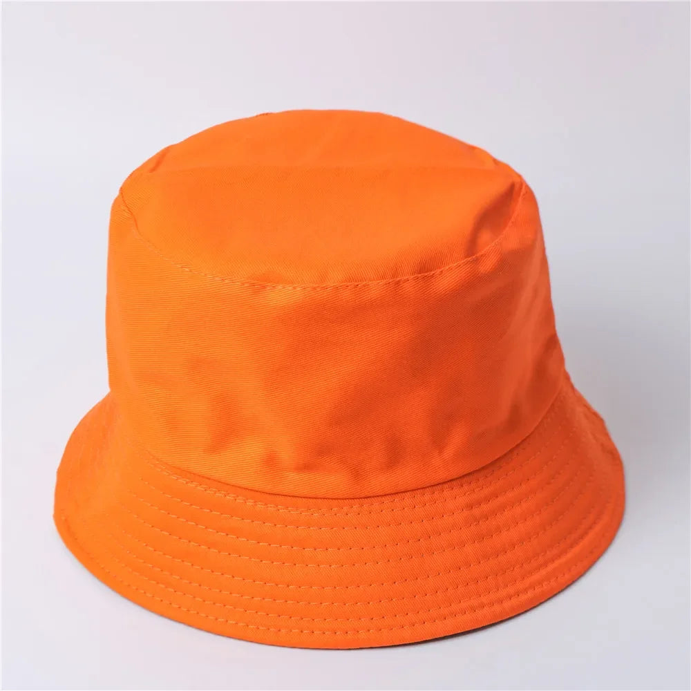 Fluorescent Bucket Hat Women All-Match Men's Caps Panama
