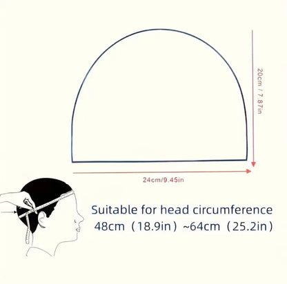 Cross Embroidered Skull Cap Thin Beanie Soft Breathable Stretch Hat For Men, Women