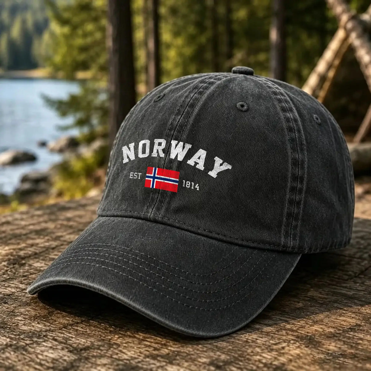 Flag Independence Day Sun Baseball Cap