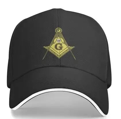 Freemason Masonic Sports Denim Cap Adjustable Unisex