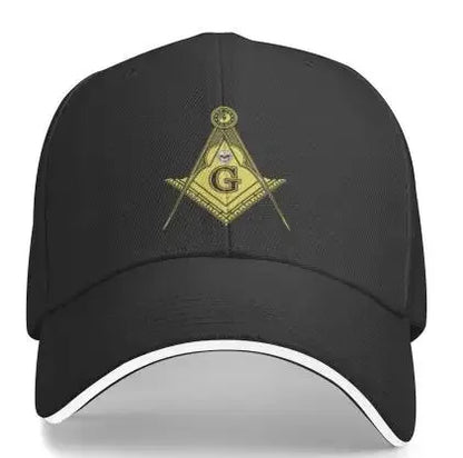 Freemason Masonic Sports Denim Cap Adjustable Unisex