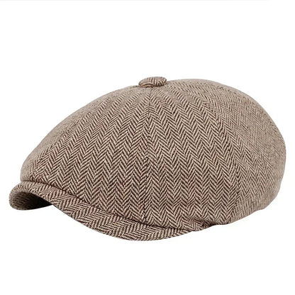 Vintage Retro Caps Hat Men British Painters Hats