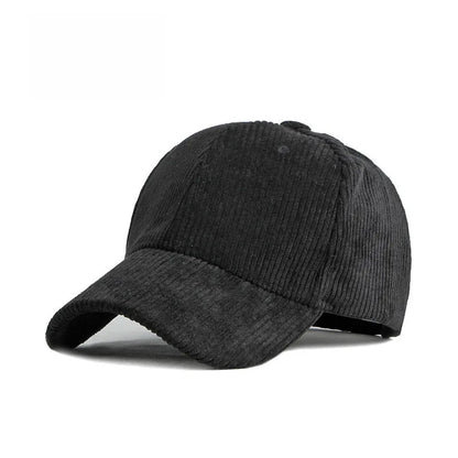 Fashion False Suede Baseball Caps For Men Women Autumn Winter