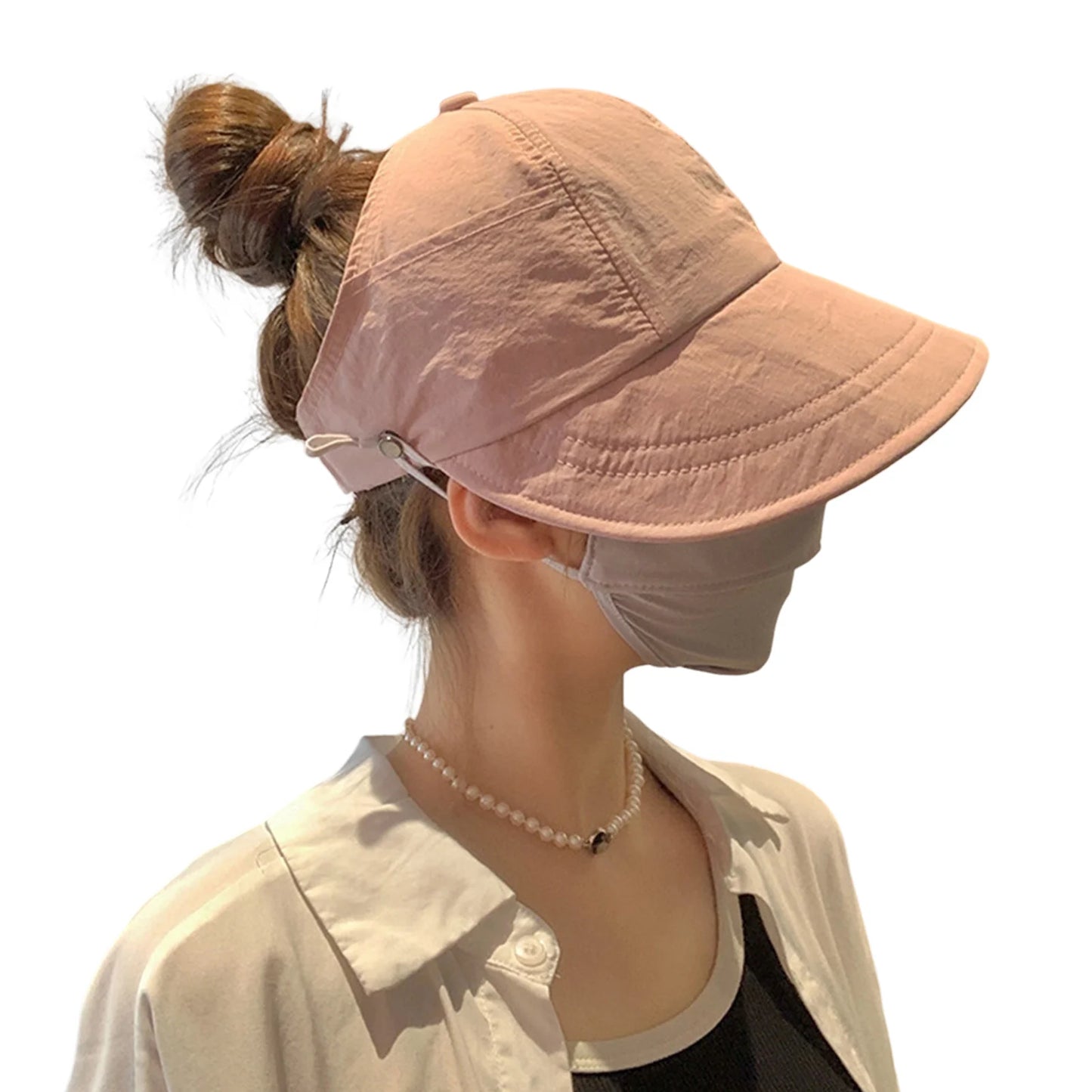 Summer Sun Hat Shade For Women Foldable Sun Beach Large Brimmed Hat