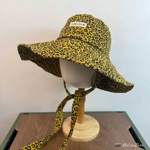 New Fashion Big Brim Long Streamer Bucket Hats