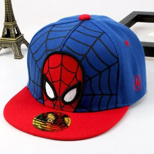 Hot Sale 2026 Hot Anime Cartoon Spiderman Hats For Kids