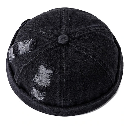 Hot Sale Broken Hole Landlord Hats Men's