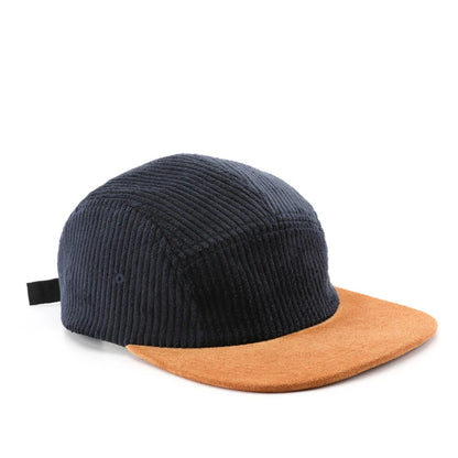 Custom Thick Autumn Versatile Retro Flat Brim Baseball Cap