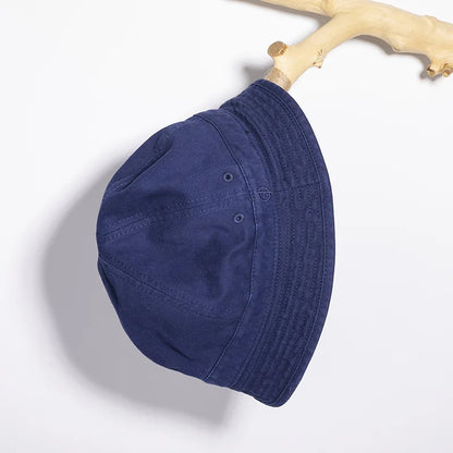 Washed Cotton Bucket Hats Packable Summer Outdoor Cap