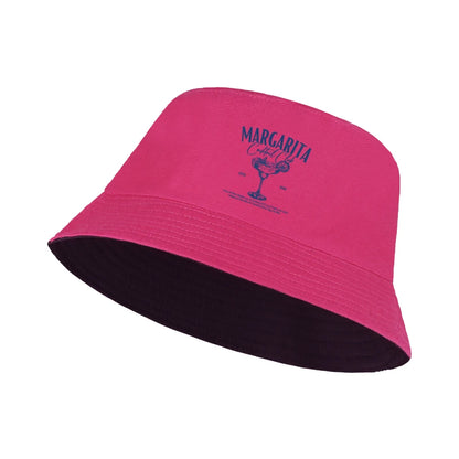 Vintage Margarita Cocktail Print Bucket Hat