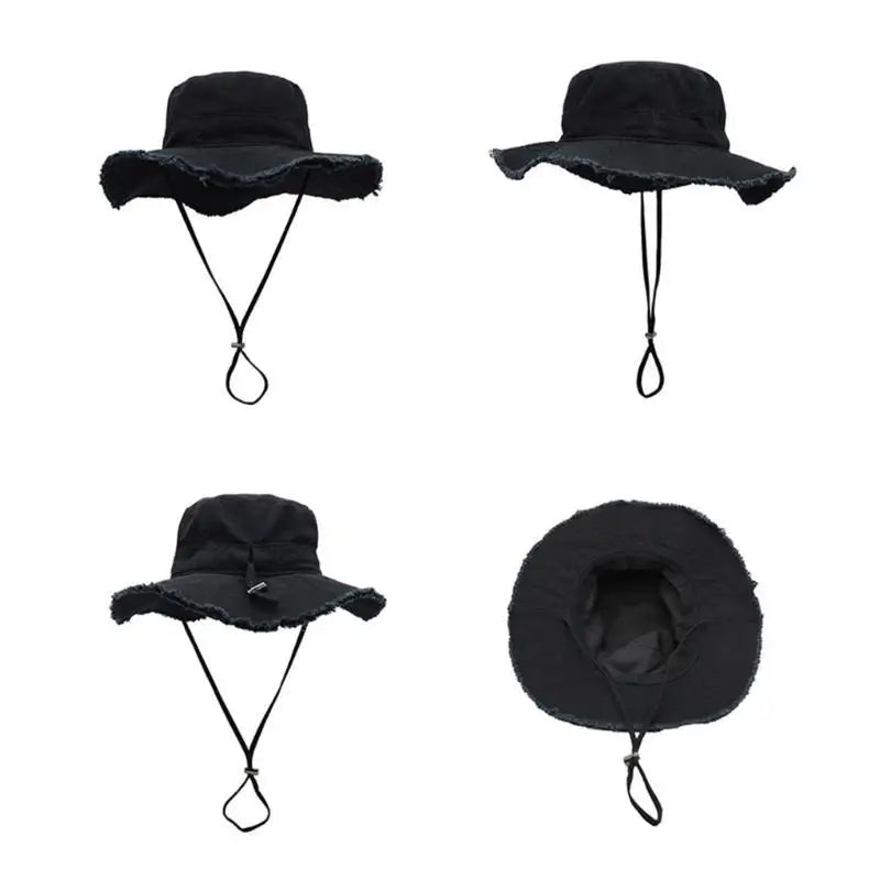 Adult Teenagers Wide Brim Bucket Hat