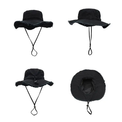 Adult Teenagers Wide Brim Bucket Hat