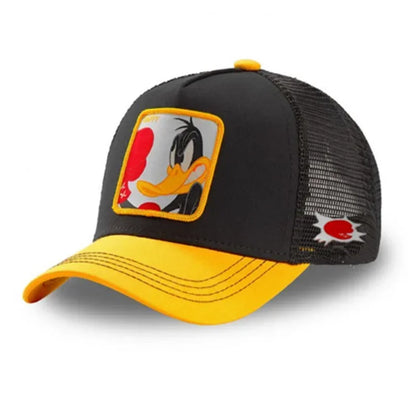 High Quality Brand Anime Cartoon Snapback Cotton Baseball Cap Men Women