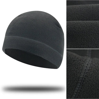 Warm Winter Hats For Men Women Windproof Cycling Thermal Fleece Caps