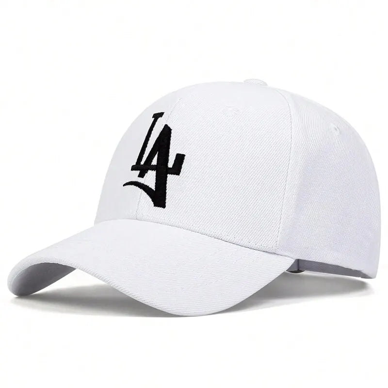Unisex Personality LA Embroidery Snapback Baseball Caps Outdoor