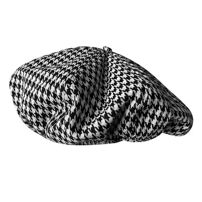 Women's Beret Elegant Cloud Cap Summer Beret Breathable Lightweight Pleated Solid Color