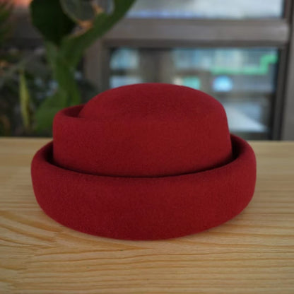 Japanese Retro White Black Brown Camel Wool Beret Women's Autumn And Winter