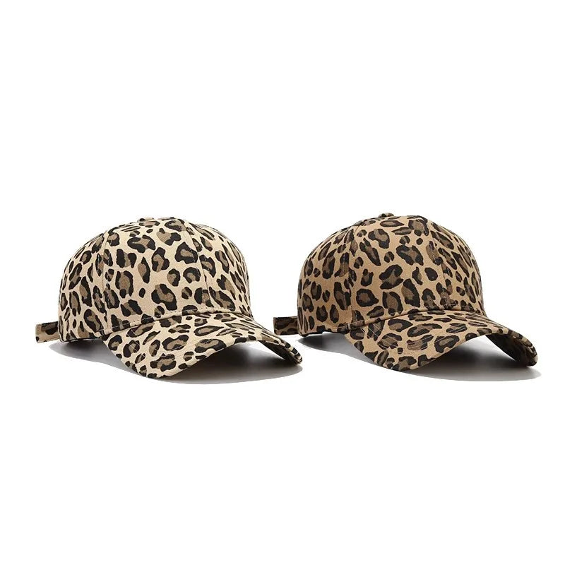 Summer Fashion Leopard Print Baseball Cap