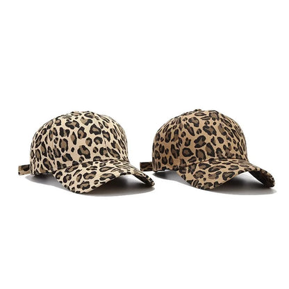 Summer Fashion Leopard Print Baseball Cap
