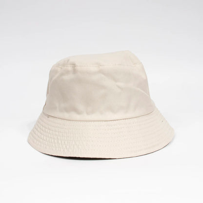 Unisex Solid Color Fisherman Hat Fashionable Spring Summer