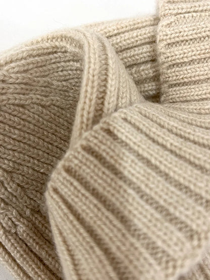 100% Cashmere Knitted Trawler Beanie Skullcap Watch Caps