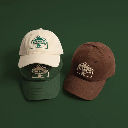 Unisex Polar Bear Letter Embroidery Snapback Baseball Cap Spring And Autumn