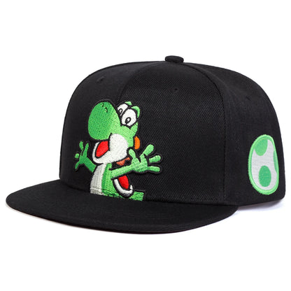 Unisex Dinosaur Embroidery Hip-hop Hats Spring Autumn