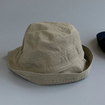 Fisherman Hats Sunshade Fabric Bucket Hat