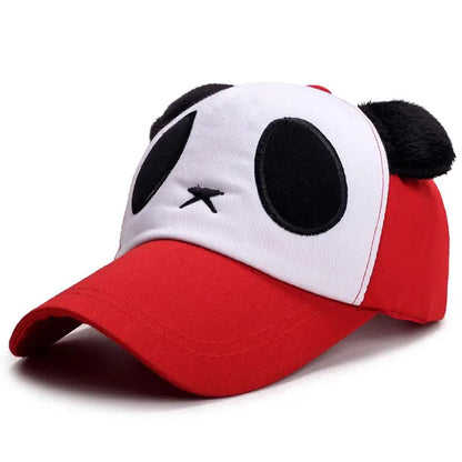 Summer Cute Panda Baseball Caps For Men Women Cotton Hip Hop Sun Protection Boys Girls Outdoor
