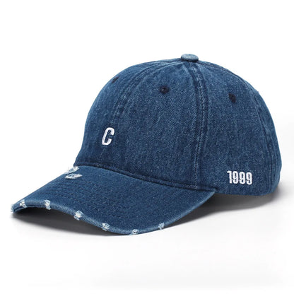 European and American Style Letter "C" Embroidered Baseball Cap
