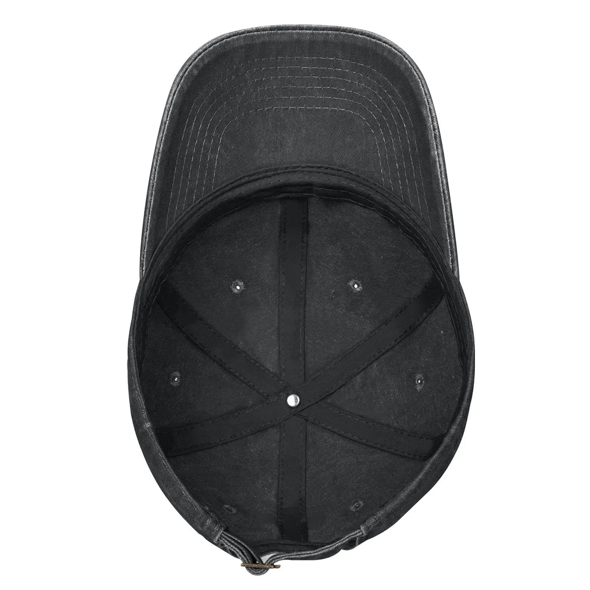 Frog Shark Adjustable Washed Denim Cotton Low Profile Men Dad Trucker Hat
