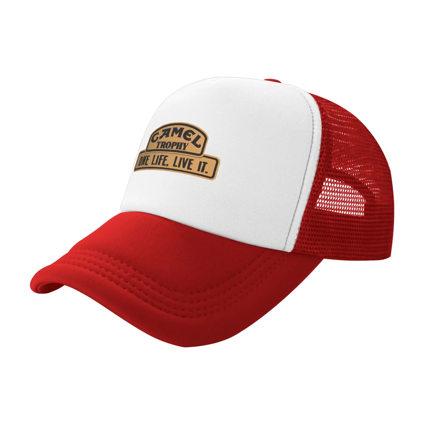 Camel Trophy Print Baseball Cap For Men Women Funny Breathable Hat