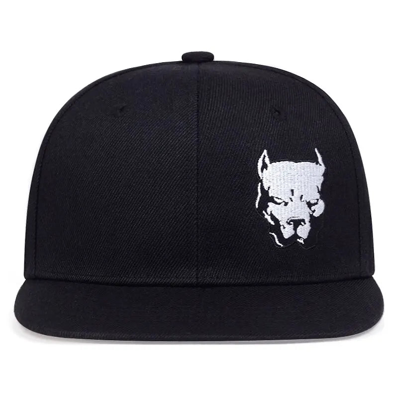 Unisex Dog Head Embroidery Embroidery Hip-Hop Hats Casual Baseball Caps