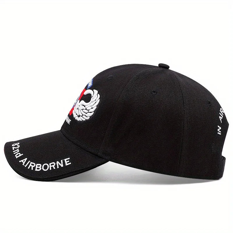 Simple Cotton Men Baseball Cap Women Snapback Hat Wing Embroidery Bone Caps