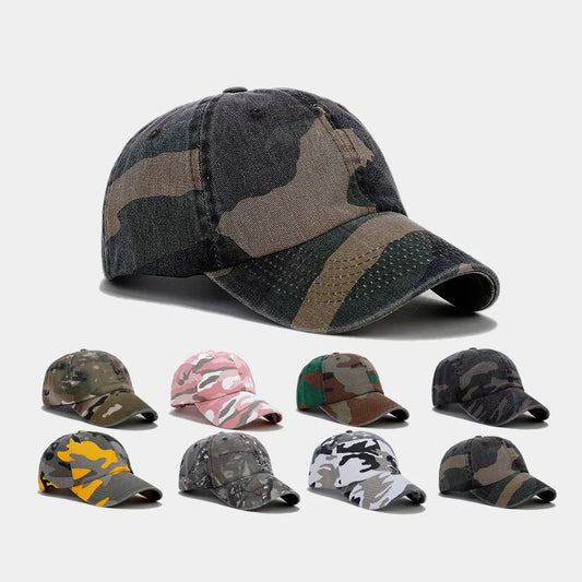 Outdoor Soft Cotton Golf Baseball Cap Personality Camouflage Sports Hat