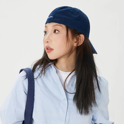 Women Washed Cotton Baseball Cap Summer