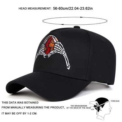 Unisex Personality Embroidery Baseball Caps Spring Autumn