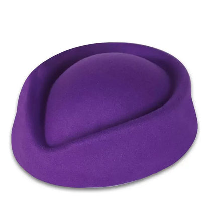 Hepburn Style Black Flat Top Berets Hat Women's French High-End
