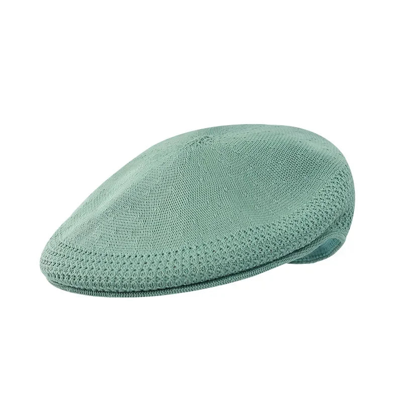 Popular 9 Colors Retro Summer Thin Black Reverse Painter Hat