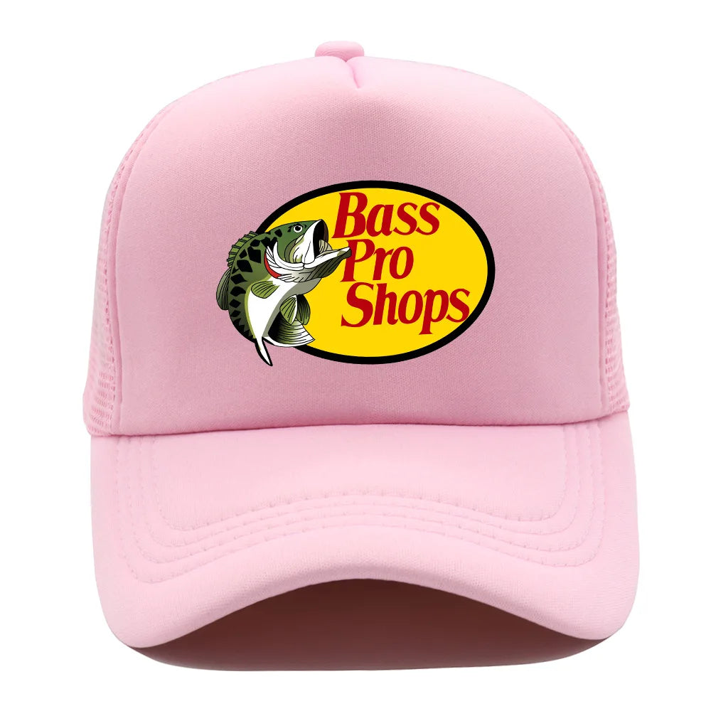 Fashion Fish Trucker Caps Men Funny Fishing Printing Hat Baseball Cap