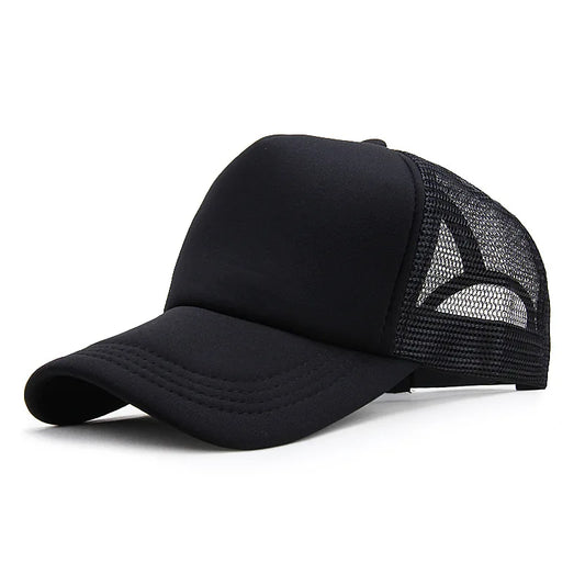 Unisex Cap Casual Plain Mesh Baseball Cap For Women Men Hip Hop Streetwear Dad Hat