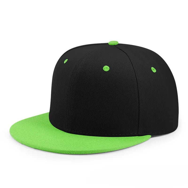 New Hot Sale Cap Plain Snapback Hat High Quality Adult Hip Hop Baseball Cap